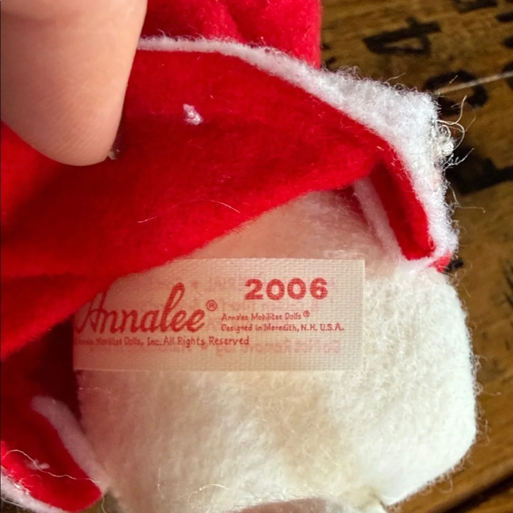 Adorable 2006 Annalee Candy Cane Stripe Mouse
